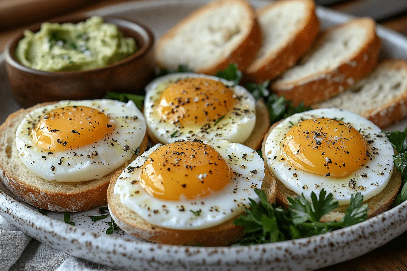 Jammy eggs recipe