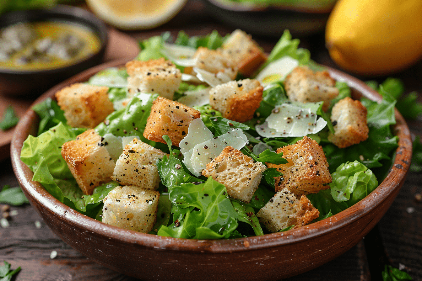 Classic Caesar Salad with Chicken